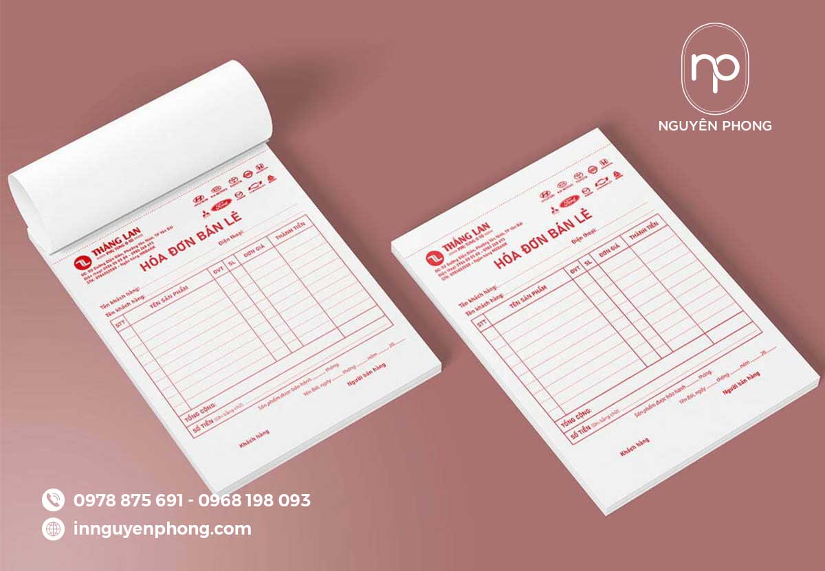 Hóa đơn khổ A5